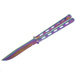Nóż Motylek N420 Z Klipsem Kandar Rainbow 