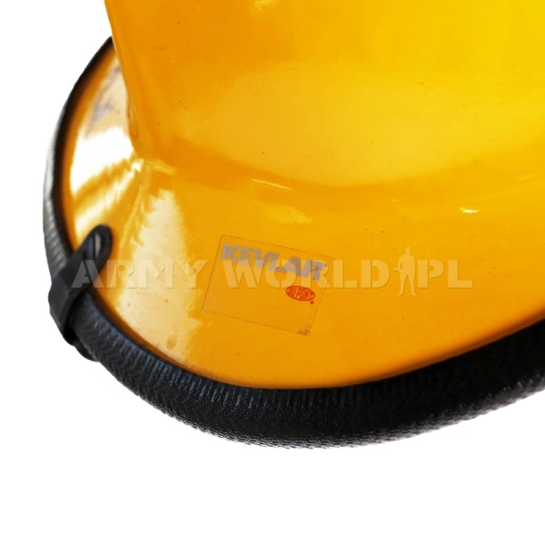 Kask Strażacki F3DK/2 Pacific Helmets Żółty Oryginał Demobil II Gatunek