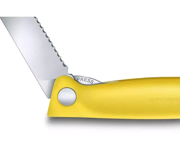 Nóż Składany Do Warzyw I Owoców Swiss Classic Victorinox Żółty (6.7836.F8B)