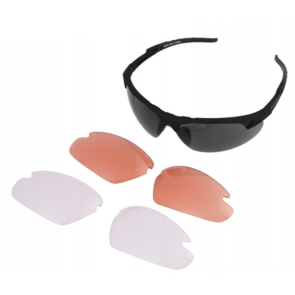 Okulary Taktyczne APACHE SwissEye Czarne