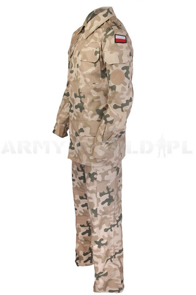 Tropical Military Field desert uniform124 PI/MON Set Shirt + Trousers Original New