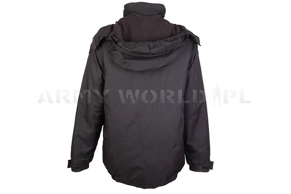 Navy Protective Jacket 128/MW/MON With Lining Black Original New