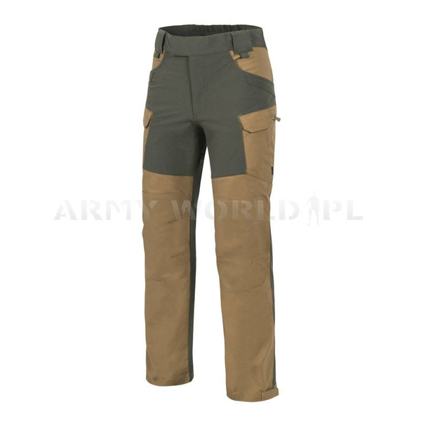 Trousers Helikon-Tex HOP Hybrid Outback Pants DuraCanvas® Crimson Sky / Black (SP-HOP-DC-8301A)