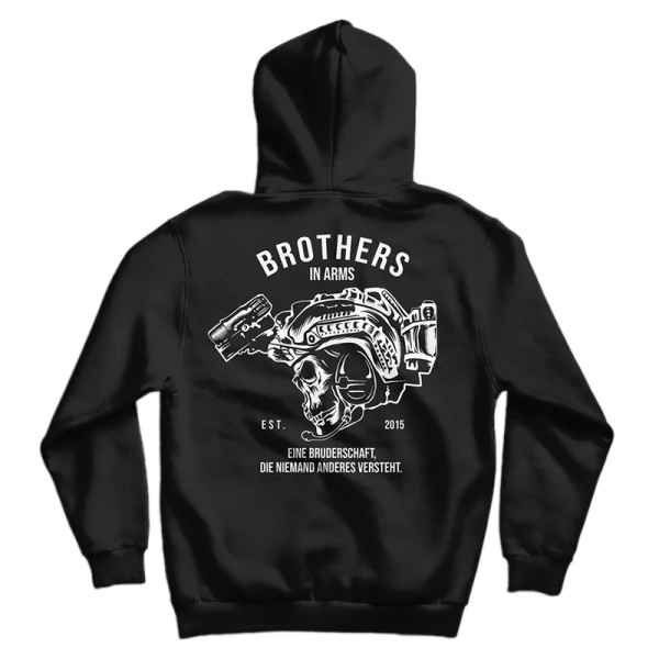Bluza Team Hoodie Brothers In Arms Czarna