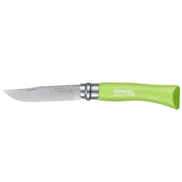 Folding knife OPINEL INOX N°7  Apple Green New