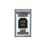 Emblem "Lead Overdose" PVC Helikon-Tex White (OD-LOD-RB-20)