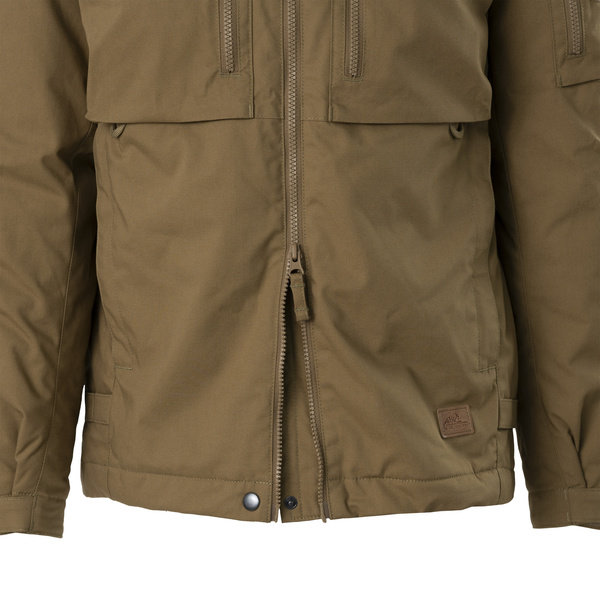 Winter Jacket YUKON Duracanvas Helikon-Tex Ash Grey / Black (KU-WTY-DC-8501A)