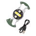 Lampka EDC COB LED z Podwójnym Karabińczykiem JB Tacticals Olive