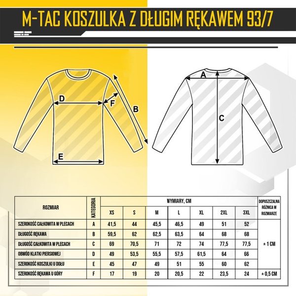 Koszulka Kalina Z Długim Rękawem M-Tac Czarna (80070002)