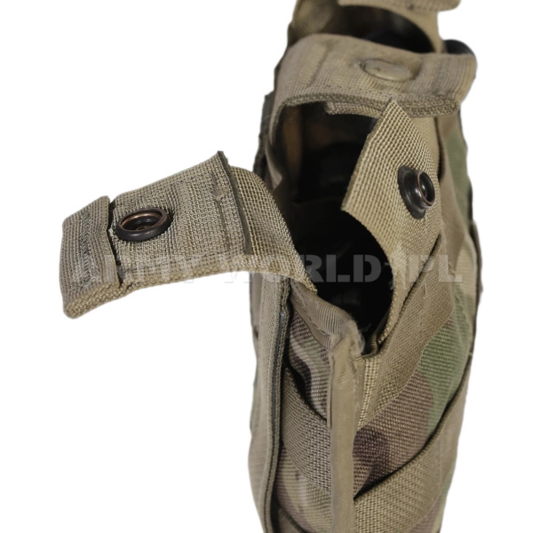Panel for US Army Molle II Triple Magazine Pouches 30 Round Multicam Original Used Very Good