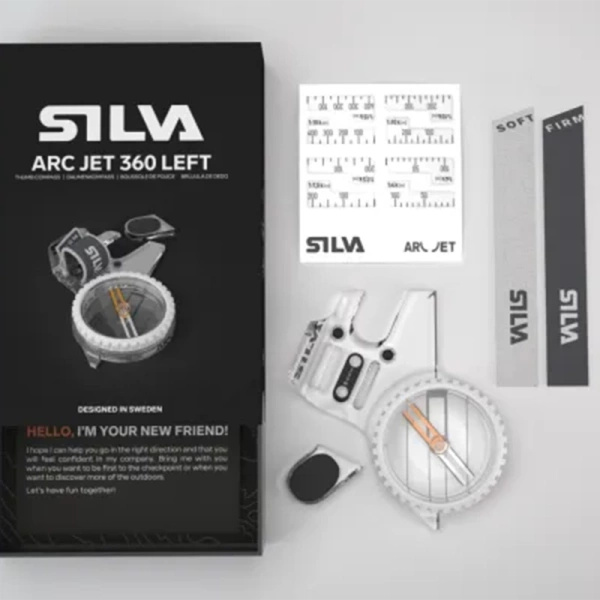 Kompas Kciukowy Arc Jet 360 Left Silva (37893)