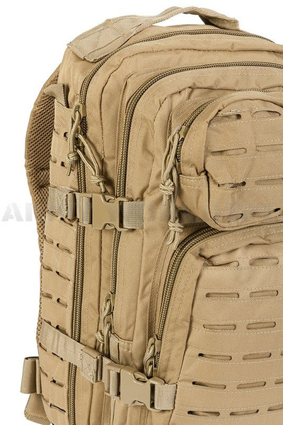 Plecak Model US Assault Pack SM (20l) LASER CUT Mil-tec Coyote  (14002605)