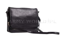 British Army Leather Women's Bag Black Genuine Military Surplus New