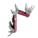 Multitool Leatherman® Rebar Heathered Cranberry + Futerał (833317)