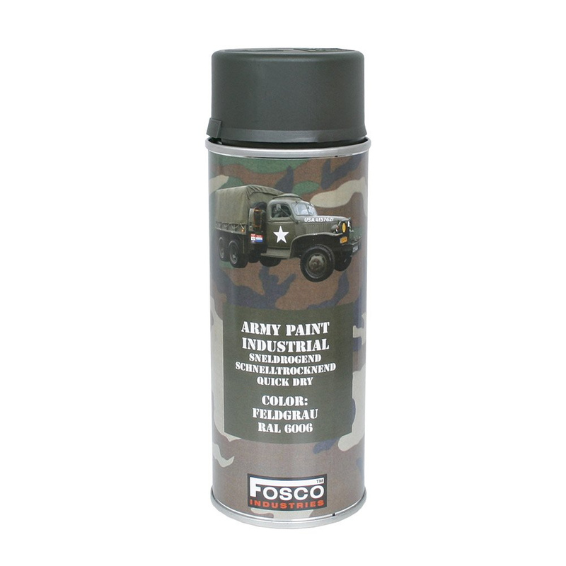 Farba Maskująca / Spray Do Broni 400 ml FOSCO RAL 6006 Feldgrau ...