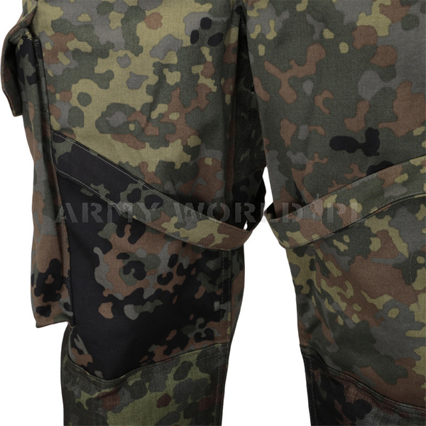 Spodnie KSK Smock Combat Pants Bundeswehr Oddziałów Specjalnych Leo Köhler Flecktarn Oryginał Nowe