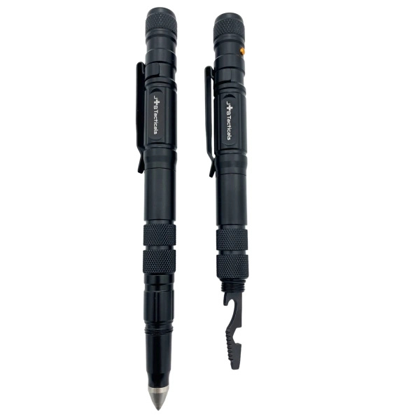 Kubotan 8w1 Długopis Taktyczny JB Tacticals Czarny