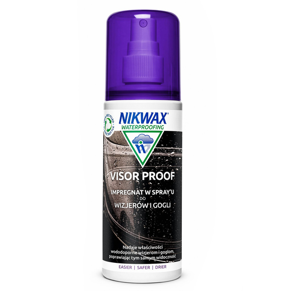 Impregnat Do Wizjerów i Gogli Visor Proof Nikwax 125 ml Spray