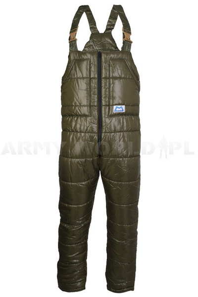 Warmed Trousers With Braces Mountain Olive Original Used