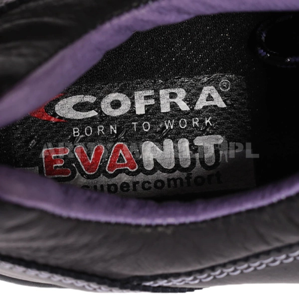 Buty Robocze COFRA Z Podnoskiem SOPHIE S3 SR Czarne Oryginał Nowe