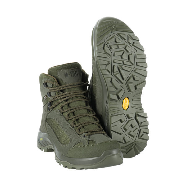 Buty Sneakersy Taktyczne Demisezonowe Pro Line Mid M-Tac Ranger Green