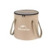 Wiadro Składane Z Pokrywą 10 Litrów Naturehike Khaki (CNK2350CF010)