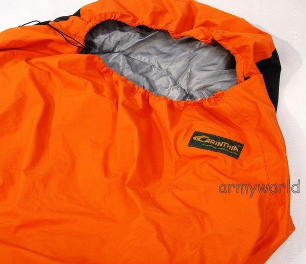 Sleeping Bag Cover CARINTHIA EXPEDITION COVER Gore-Tex Original Orange / Black