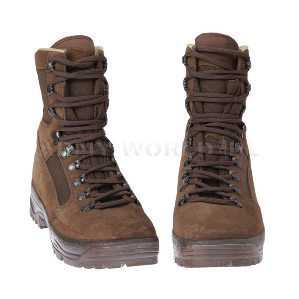 Buty Wojskowe 3743-10 Meindl Combat Hight Liability Desert Brązowe Oryginał Demobil DST