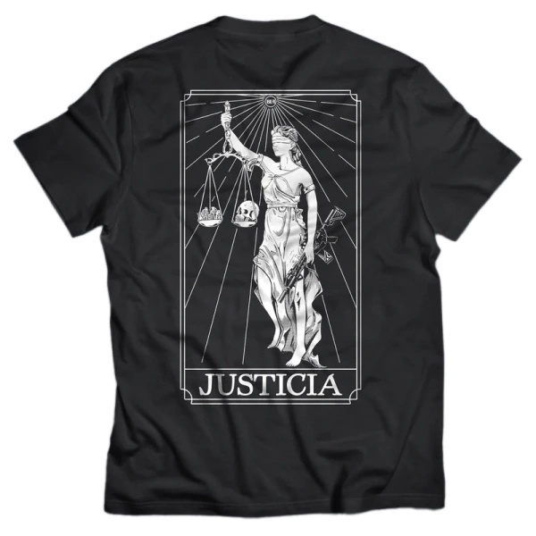 T-Shirt Justicia Brothers In Arms Czarny