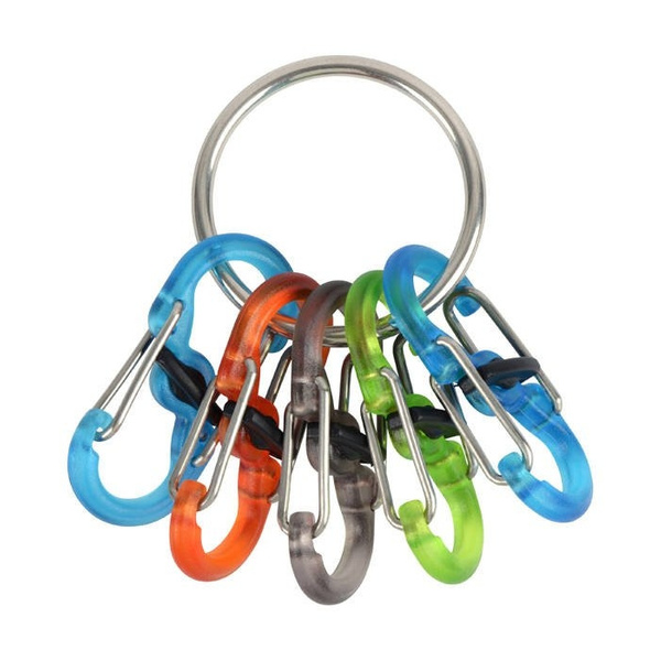 Karabinek Na Klucze S-Biner KeyRing Locker Nite Ize Stalowy (KRGP-11-R3)