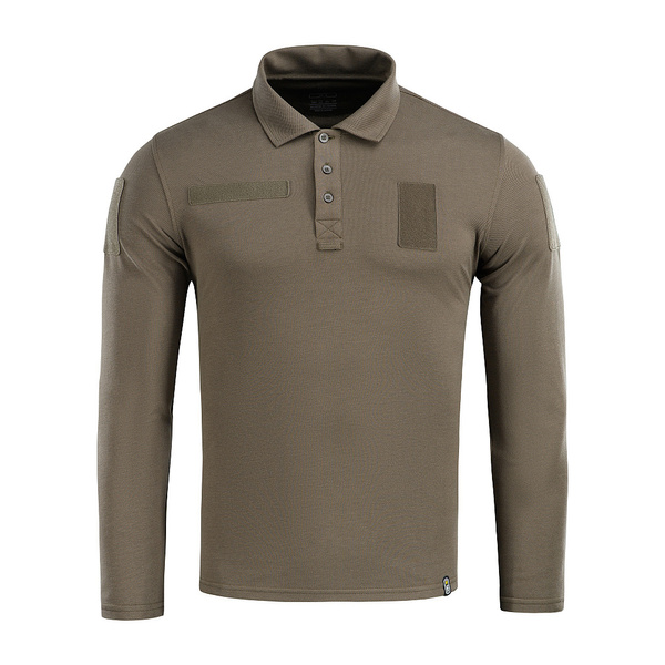 Koszulka Polo Taktyczna Z Długim Rękawem M-Tac Dark Olive (80021048)