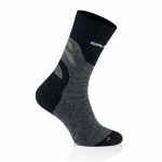 Skarpety Męskie Trekking Merino Brubeck Grafitowo / Khaki (SC5003M)