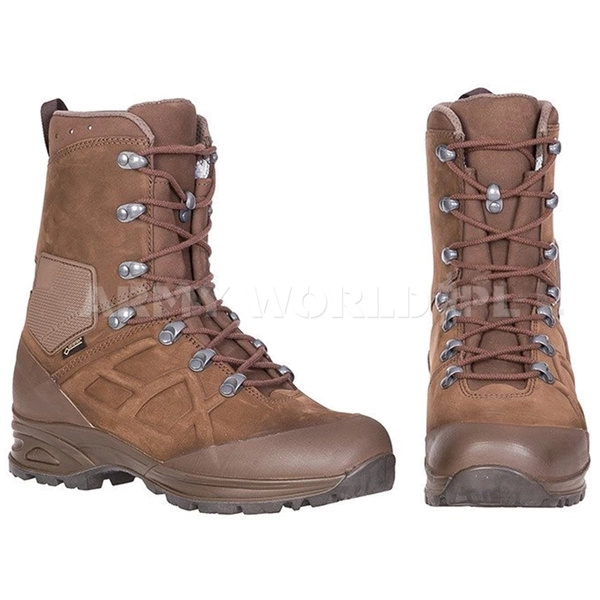 Buty Wojskowe Duńskie Zimowe Haix Combat Boots Heavy Gore-Tex Brąz (203314) Nowe II Gatunek