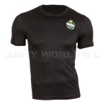 T-shirt Termoaktywny Coolmax Z Naszywką Cyclops Fear Naught Czarny Oryginał Demobil BDB
