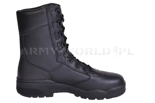 Military Boots Magnum Stealth Leather Black Military Surplus New
