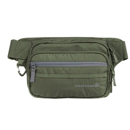 Waist Bag / Carrying Case With Gun Holster Runner Pentagon Olive