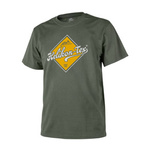 T-shirt Helikon-Tex Road Sign Olive Green (TS-HRS-CO-02)