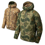 Kurtka Dwustronna WOLFHOUND Hoodie Windpack Helikon-Tex Mitchell Camo Leaf / Mitchell Camo Clouds (KU-RWH-NL-1C1DA)