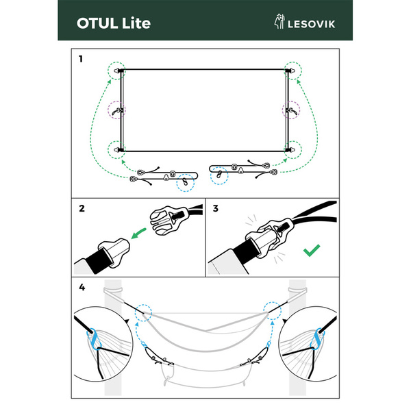 Underquilt OTUL Lite Lesovik (New Version) Olive