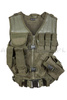 Tactical Vest USMC with handgun holster and with LC2 belt  Oliv New