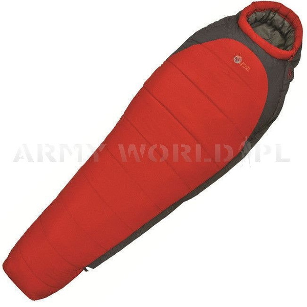 Military Mummy Sleeping Bag Highlander Echo 250 Red Original Used