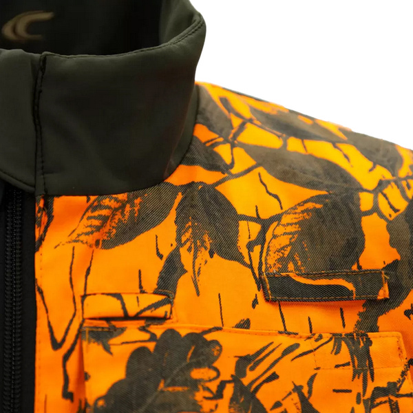 Bezrękawnik Dwustronny G-LOFT® Ultra Loden Reversible Vest Carinthia Olive / Orange Blaze Camo 