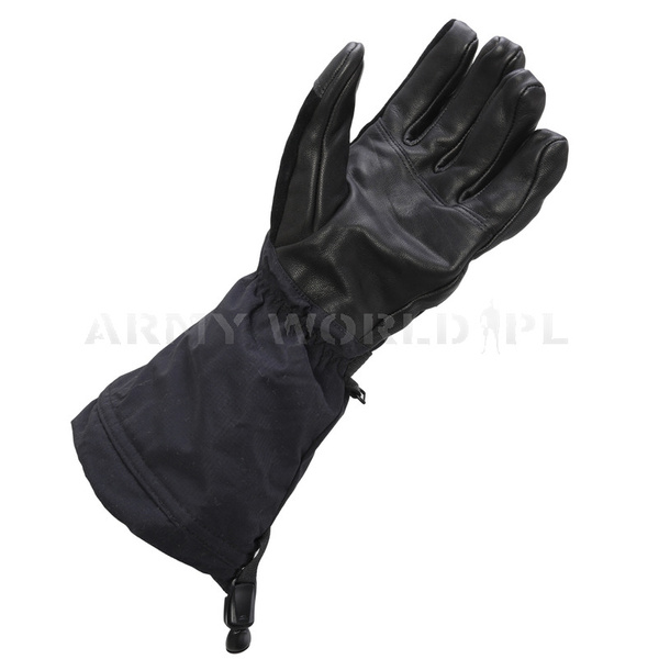 Dutch Army Gloves Black Original New