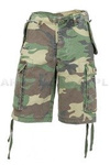 Bermuda shorts PARATROOPER  Miltec Shorts Woodland New