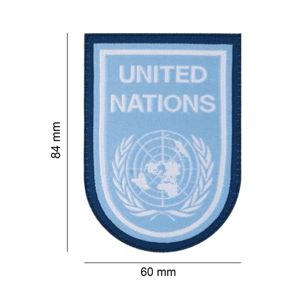 Naszywka United Nations Patch ClawGear Niebieska