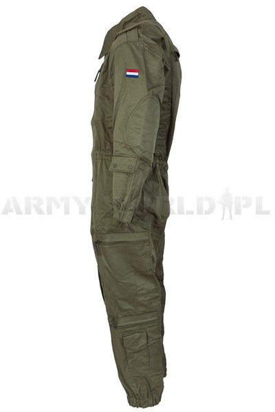 Dutch Military Suit Overalls SWAT Type Nomex Olive Genuine Military Surplus Used