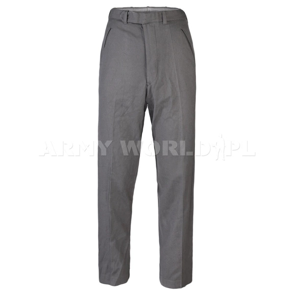 Military Austrian Elegant Trousers Thicker Version Grey Genuine Military Surplus 