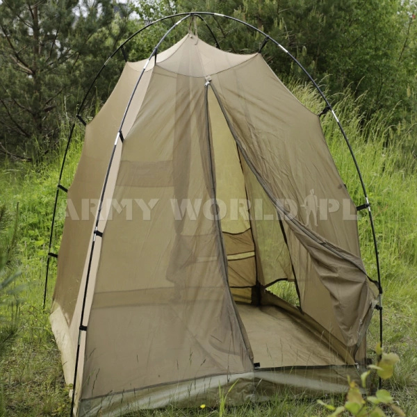 Moskitiera Wojskowa Holenderska Ze Stelażem KPU Coyote Oryginał Demobil BDB