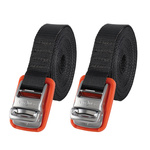 Pasy Transportowe CamJam® Tie Down Strap 2 szt. Nite Ize Czarne /Pomarańczowe (CJWR12-09-2R6)