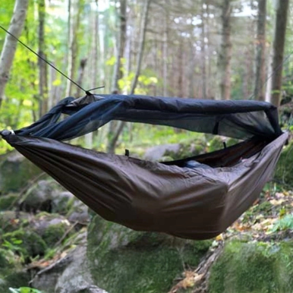 Hamak Turystyczny Travel Bivi DD Hammocks Coyot Brown